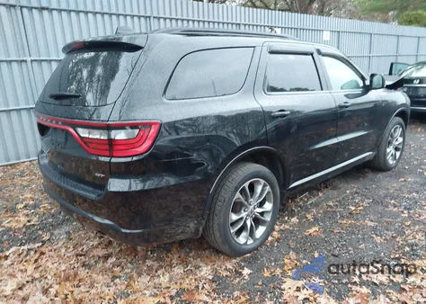 2020 Dodge Durango Gt Plus Awd из США, поврежденный, VIN 1C4RDJDG2LC162871